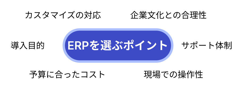 ERPを選ぶポイント